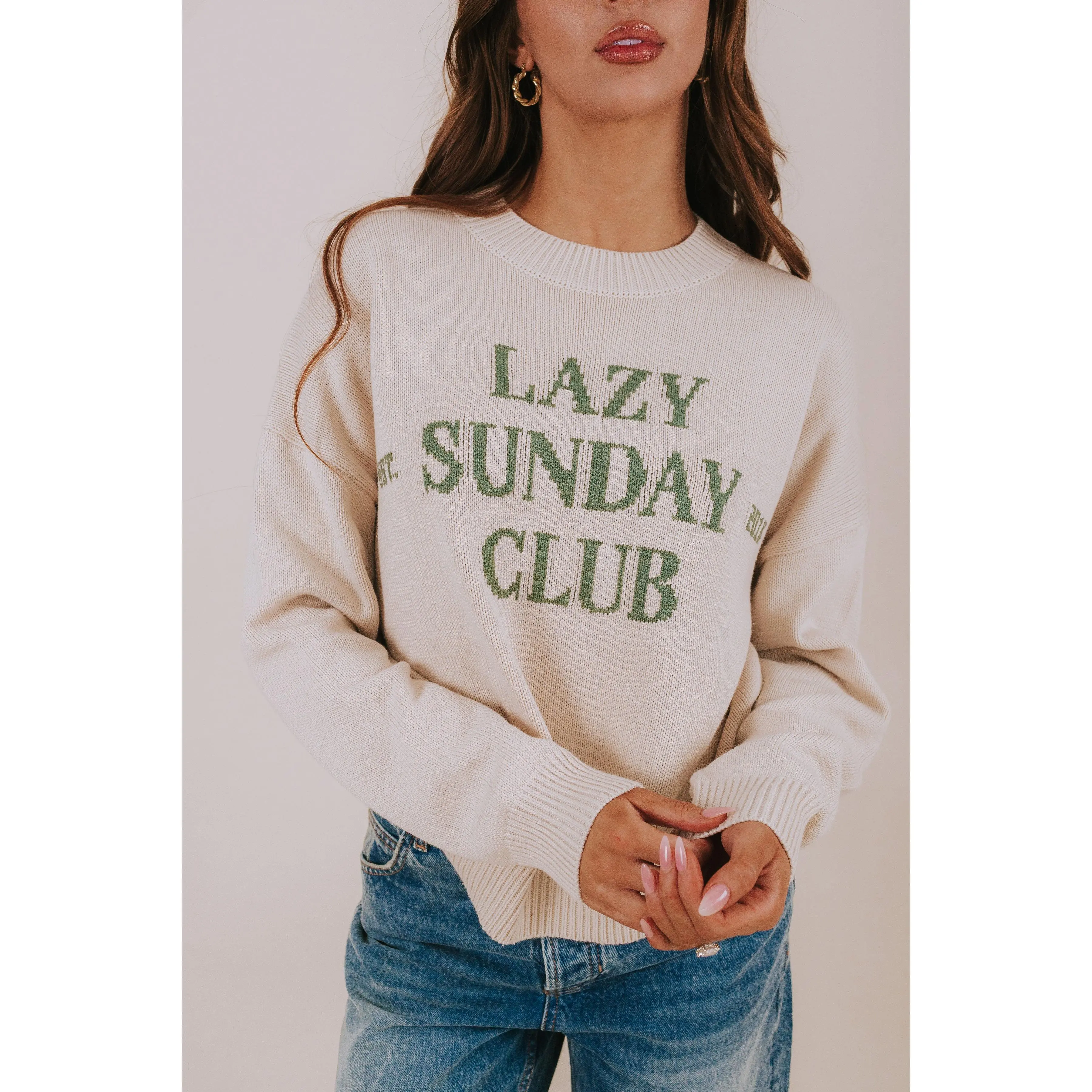 Lazy Sunday Club Sweater