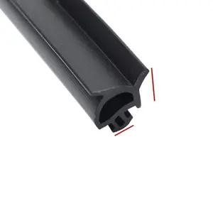 Nanjiang thermal break aluminum alloy door and window sealing strip, silicone rubber window soundproof strip, windproof and waterproof high-elasticity