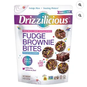 Drizzilicious Fudge Brownie Mini Rice Cakes, 8 oz.