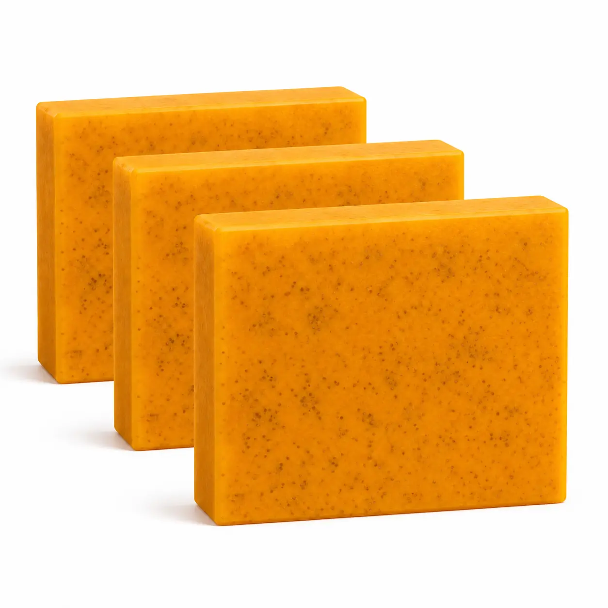 Turmeric Lemon KojicAcid Ginger Soap Bars, Handmade Essential Oil Face & Body Cleansing Soap, Multipurpose Daily Bath and Facial Cleanser for Men & Women, Gentle Skincare Cleansing Bar for All Skin Types, Refreshing Citrus Scent for Daily Skincare