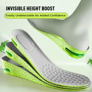 Comfortable Insoles with Air Cushion Height-Increasing Effect and Arch Support Comfortable Insoles with Air Cushion Height-Increasing Effect and Arch Support