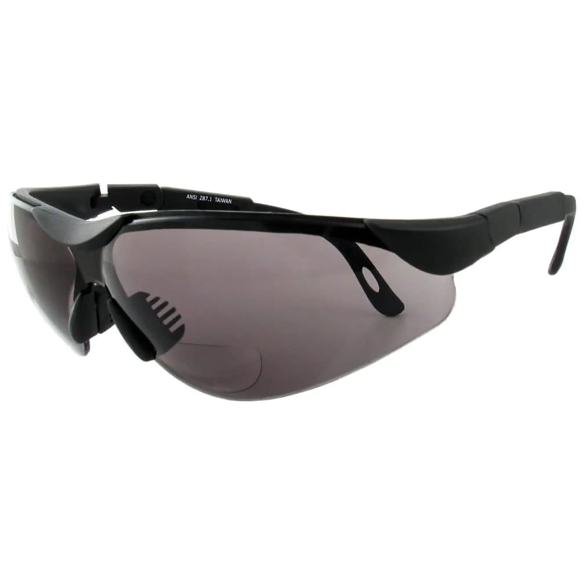 Calabria 8996SBF Bi-Focal Safety Glasses - Adjustable, Frame Width 5.75", UVA/UVB Blocking Sun Protection, Work Eye Protection for Home Improvement, Security & Safety Equipment