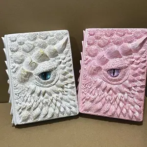 New 3D Relief Dragon Eye Notebook, Artistic Home Decor Resin Figurine Craft, Essential Gift Item, Perfect for Decoration and Gifting