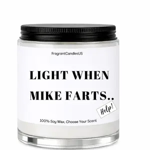 Personalized gift ideas, Funny birthday gifts for dad, Men candle, Fathers day gifts for husband, dad, boyfriend, Fart Candle for Dad, Light When Dad Farts, Gag Gifts, Joke Candle, Birthday Gift for Dad, Anniversary Gift for Him, Scented Soy Candle