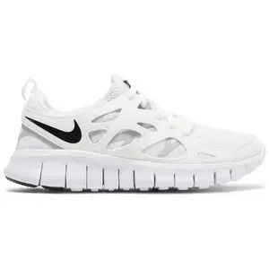 Nike Free Run White Black GS Fashion Shoes New