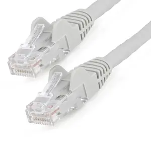 Startech N6LPATCH3GR 3 ft. LSZH Cat6 Ethernet Cable, Gray