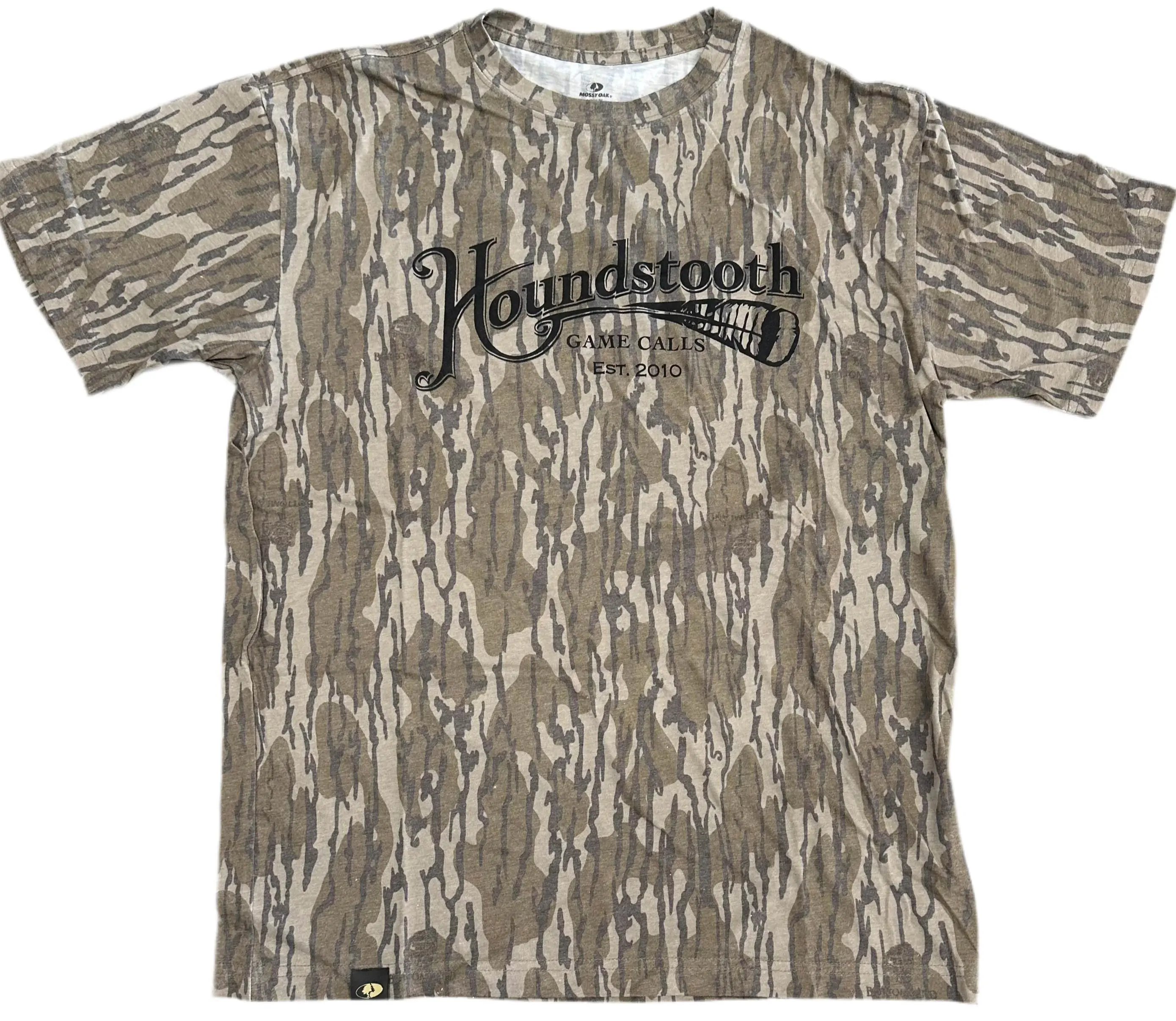 Houndstooth Bottomland EST. Short Sleeve T-Shirt Houndstooth Bottomland EST. Short Sleeve T-Shirt
