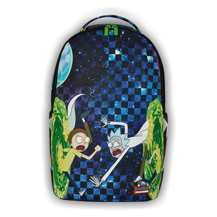 Sprayground Rick And Morty Portal Jumping Backpack 'Multicolor'