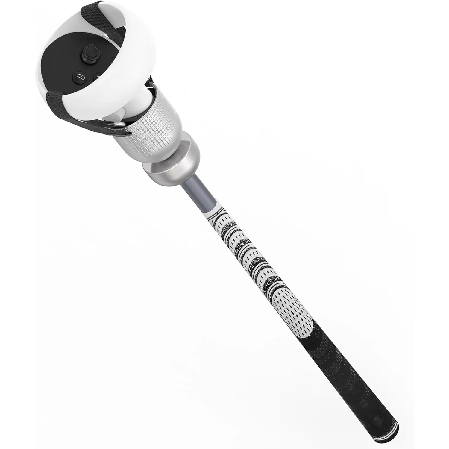 Weighted VR Golf Club Attachment for Meta Quest 2/Oculus Quest 2,  Quest 2 Golf Club Handle with Realistic Grip and Two Straps, by  ()