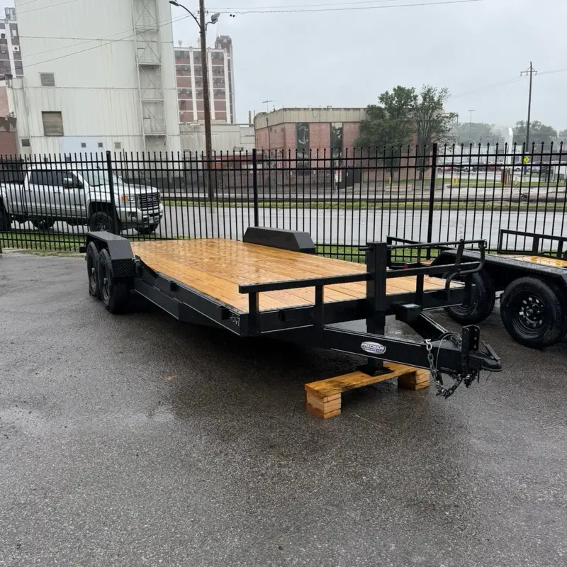 Precision Car Hauler - Heavy-Duty Vehicle Transport Trailer for Auto Shipping and Towing Needs