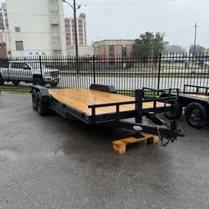Precision Car Hauler - Heavy-Duty Vehicle Transport Trailer for Auto Shipping and Towing Needs