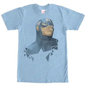 Men's Marvel Geometric Captain America T-Shirt