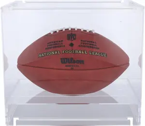 Acrylic Stackable and Collapsible Football Display Case