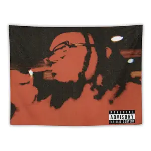 LUCKI Rapper American Flag Tapestry. Easy Hang, Durable. Ideal for Man Caves, Dorm Decor. Outdoor Parties. No Electricity Needed. Perfect Gift for Men & Women