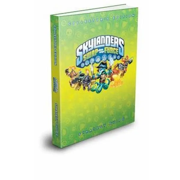 USED Book - Skylanders SWAP Force Collector's Edition Strategy Guide by BradyGames (Hardcover) - english