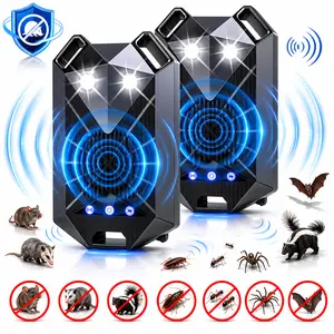 Viral Car Mouse Repellent 2 Pack – Ultrasonic Rodent Deterrent with Flashing Strobe Lights, Protect Engine Wires & Battery from Rats, Mice & Squirrels for Cars Trucks RV Garage electronic pest