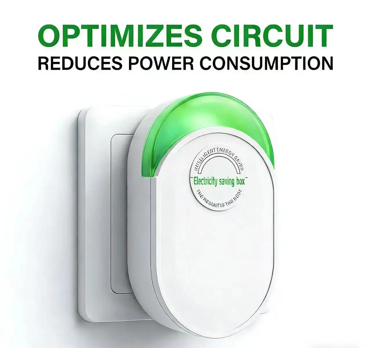 Energy Saving Device Electricity Saver pro Voltage Stabilizer 90V-250V US Plug for Home And Office Use Consumption Reduction