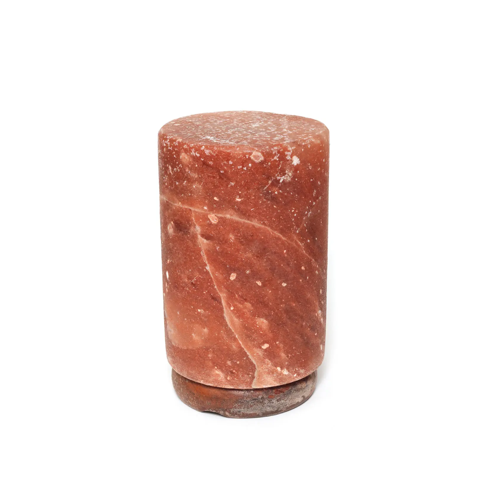 Himalayan Crystal Healing Salt Lamp CYLINDER shaped. Perfectly Curated and the ideal bedroom light