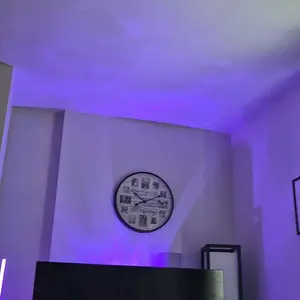Aurora & Water Ripple 2-in-1 Projector Light, USB LED Night Lamp with 16 Dynamic Colors & Remote Control, Waterproof Atmosphere Light for Bathroom, Wall, Ceiling, Modern Home Decor, Ideal for Halloween, Christmas Gift, Sohochic