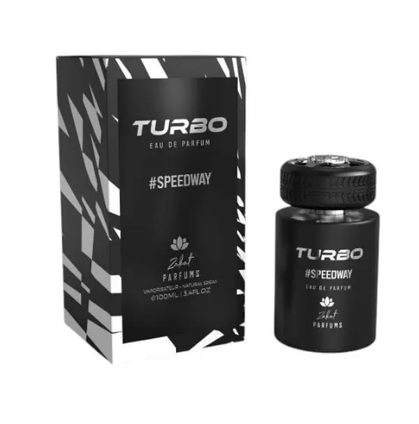 Zakat Parfums | Turbo | #Speedway | Unisex Fragrance | 100 ML - 3.4 OZ | Eau De Parfum | Apple - Bergamot & Lavender