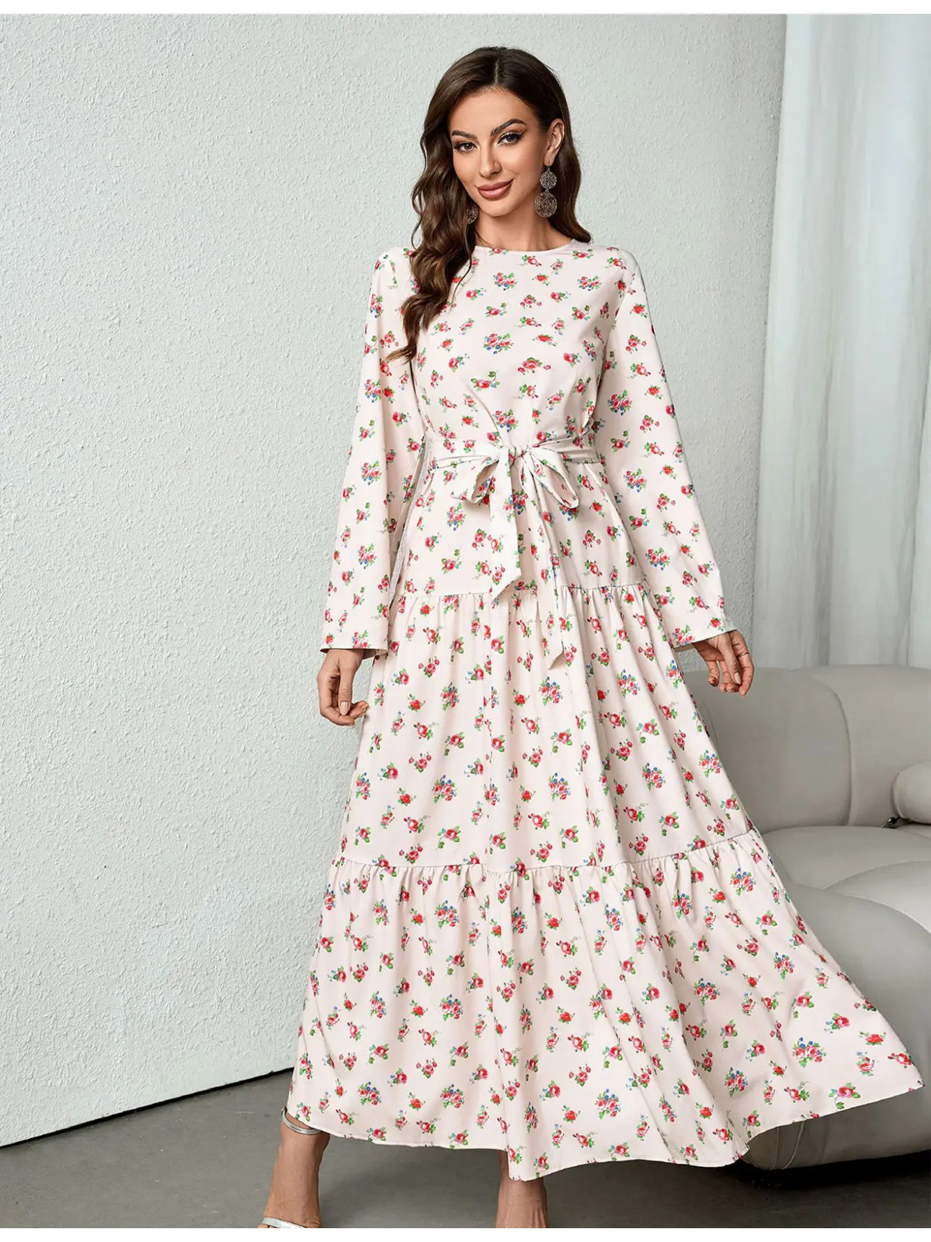 long sleeve black midi cocktail dress ERDEM