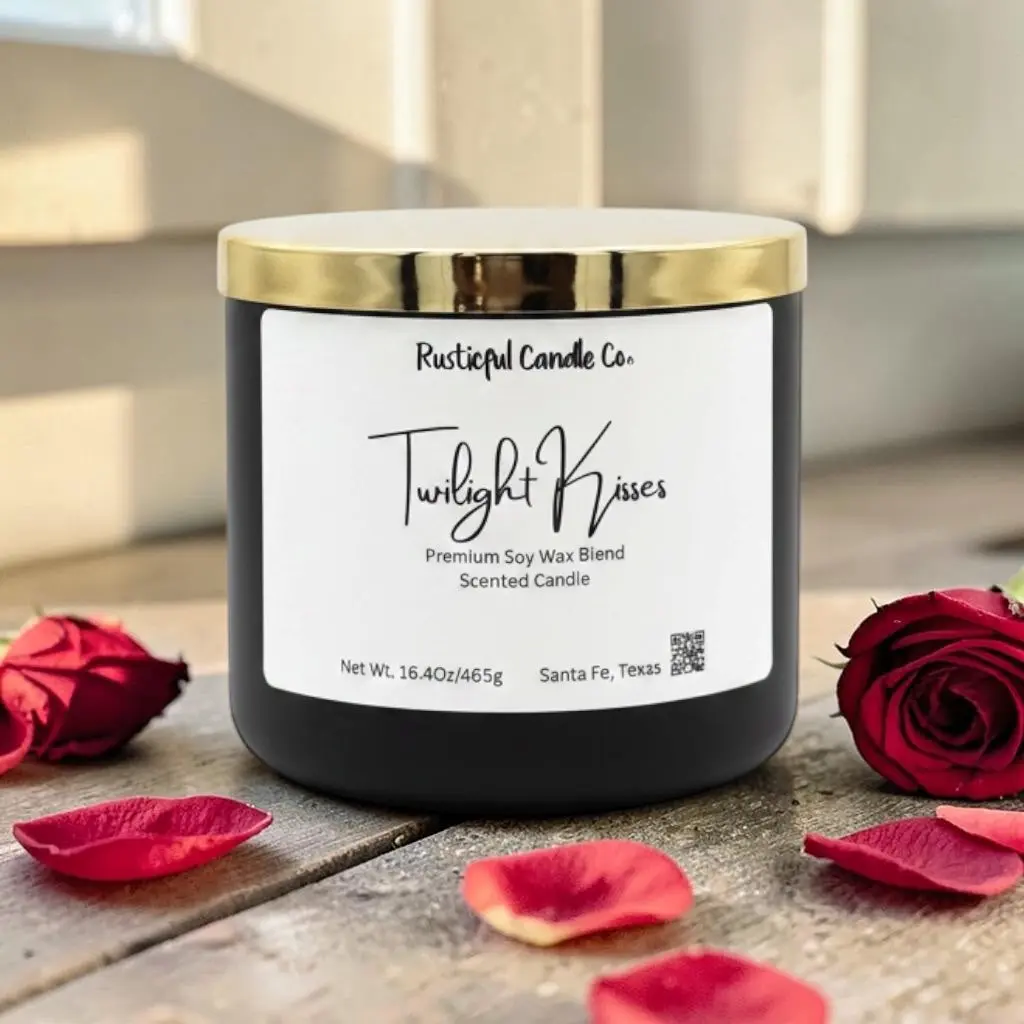 Twilight Kisses 3 Wick Scented Candle