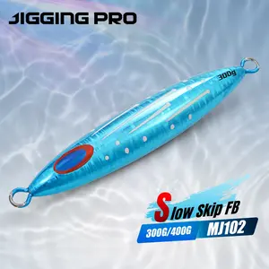 Jigging Pro 300g 400g Saltwater Boat Fishing Tackle, Lead Fish Imitation Bait Lure, Artificial Fishing Lure, Sinking Iron Plate Fish Bait, Fishing Equipment
