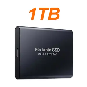 16TB Large Capacity External Hard Drive Quiet Operation Mobile Storage SSD USB3.2 Type-C High Speed Solid Stae Disk For PC MAC