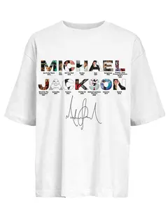 MICHAEL JACKSON TEE SHIRT GILDAN 5000, Unisex Shirt, Gift For Fans