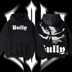 [MusicStyle] Ye New Bully Album 2026 Men's Oversized Cotton Hoodie Sweater T-Shirt, The K. West Hoodie Sweater T-Shirt, Vintage Music Merch Sweatshirt Hoodie T-Shirt, Retro 90s Rap, New Album Gift For Fans
