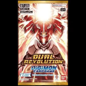 Digimon dual revolution english tcg booster PACK