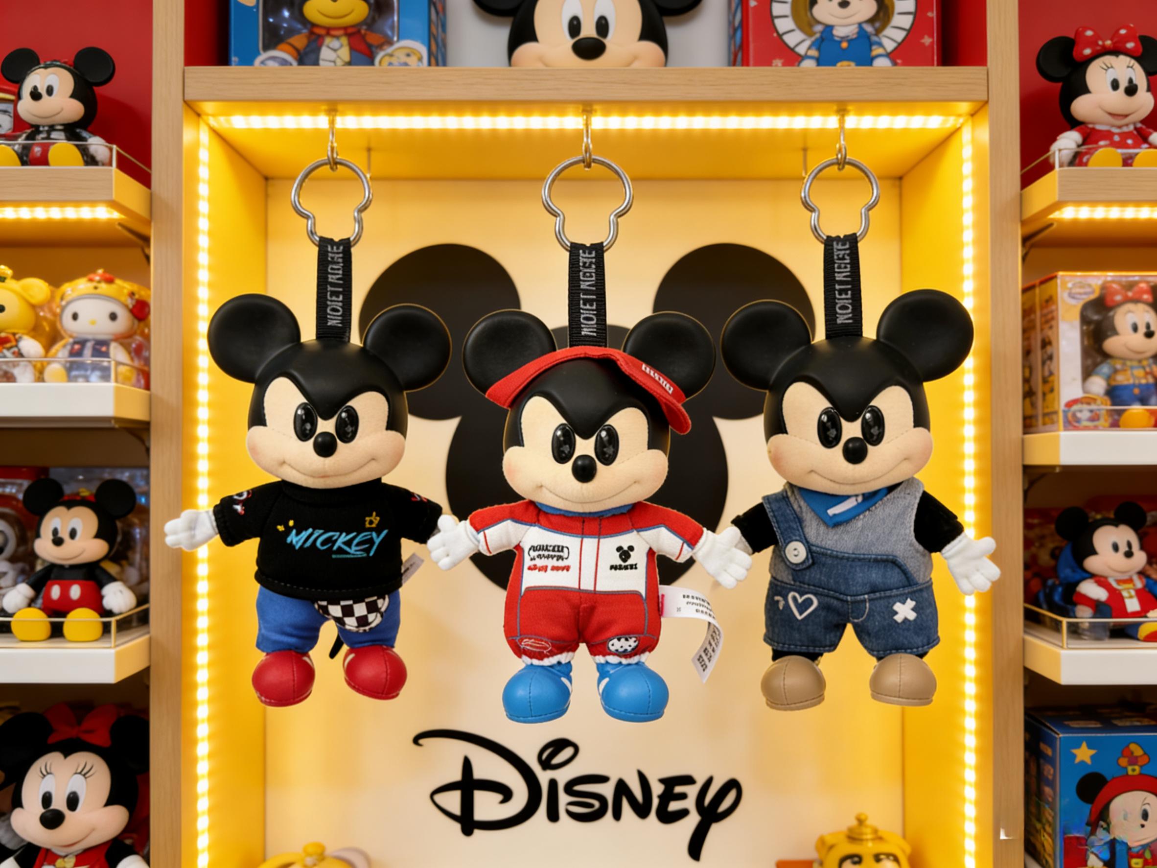 Disney Mickey OOTD Vinyl Plush Pendant ——Daily Outfit Inspiration, Let Mickey Show Off His Fashion Attitude! Disney Mickey OOTD Vinyl Plush Pendant ——Daily Outfit Inspiration, Let Mickey Show Off His Fashion Attitude!