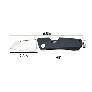 Black all steel, suitable for kitchen peelers, fruit knives, and meat cutters