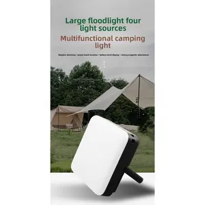 Camping light hanging light bracket Night market stall lighting USB charging long battery life LED camp light