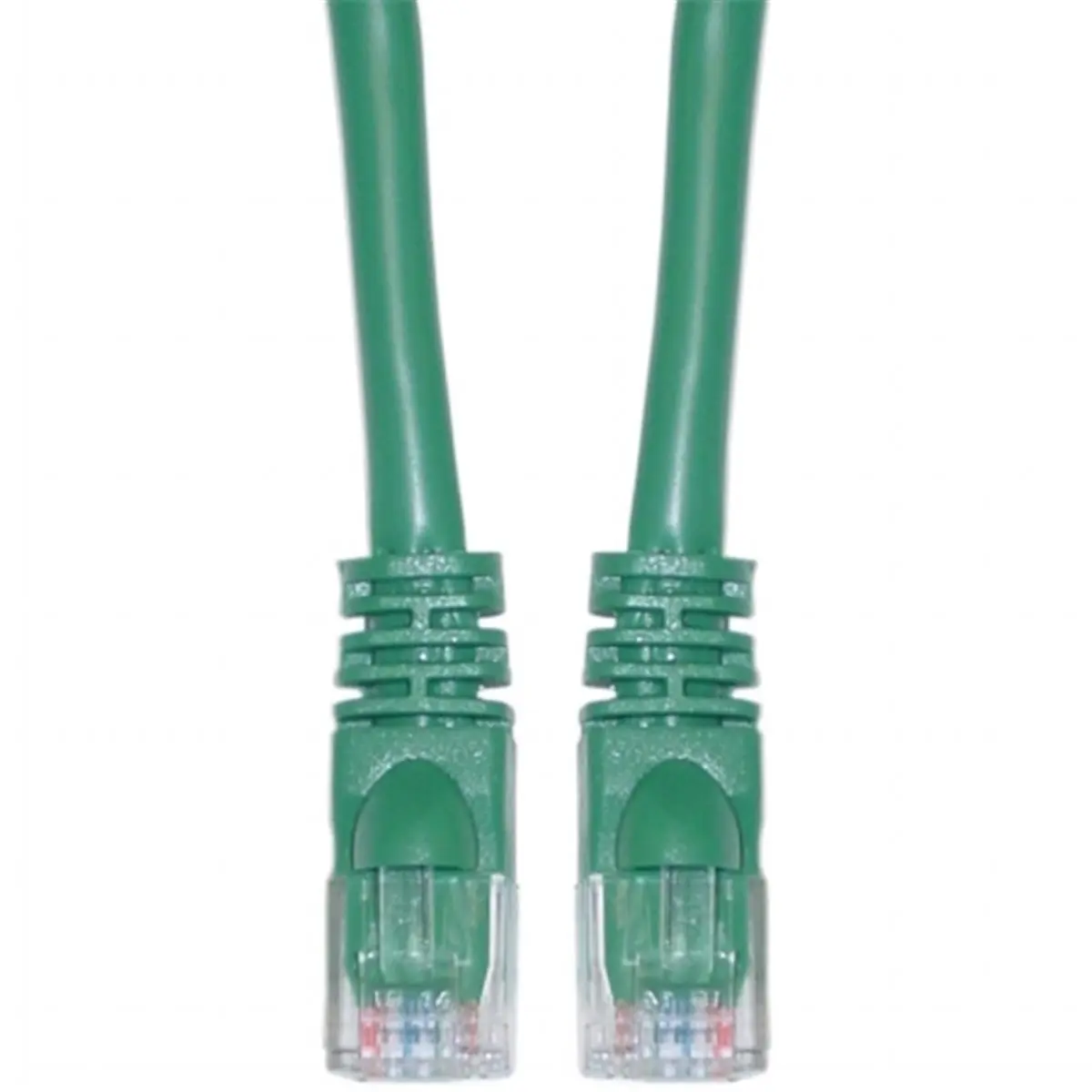 CableWholesale CAT 6 Network Cable - 200 ft Green Ethernet Cable with Snagless-Molded Boot (10X8-051200)