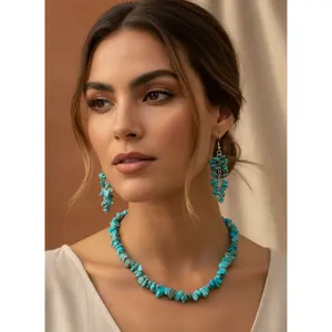Turquoise Necklace & Earring Set