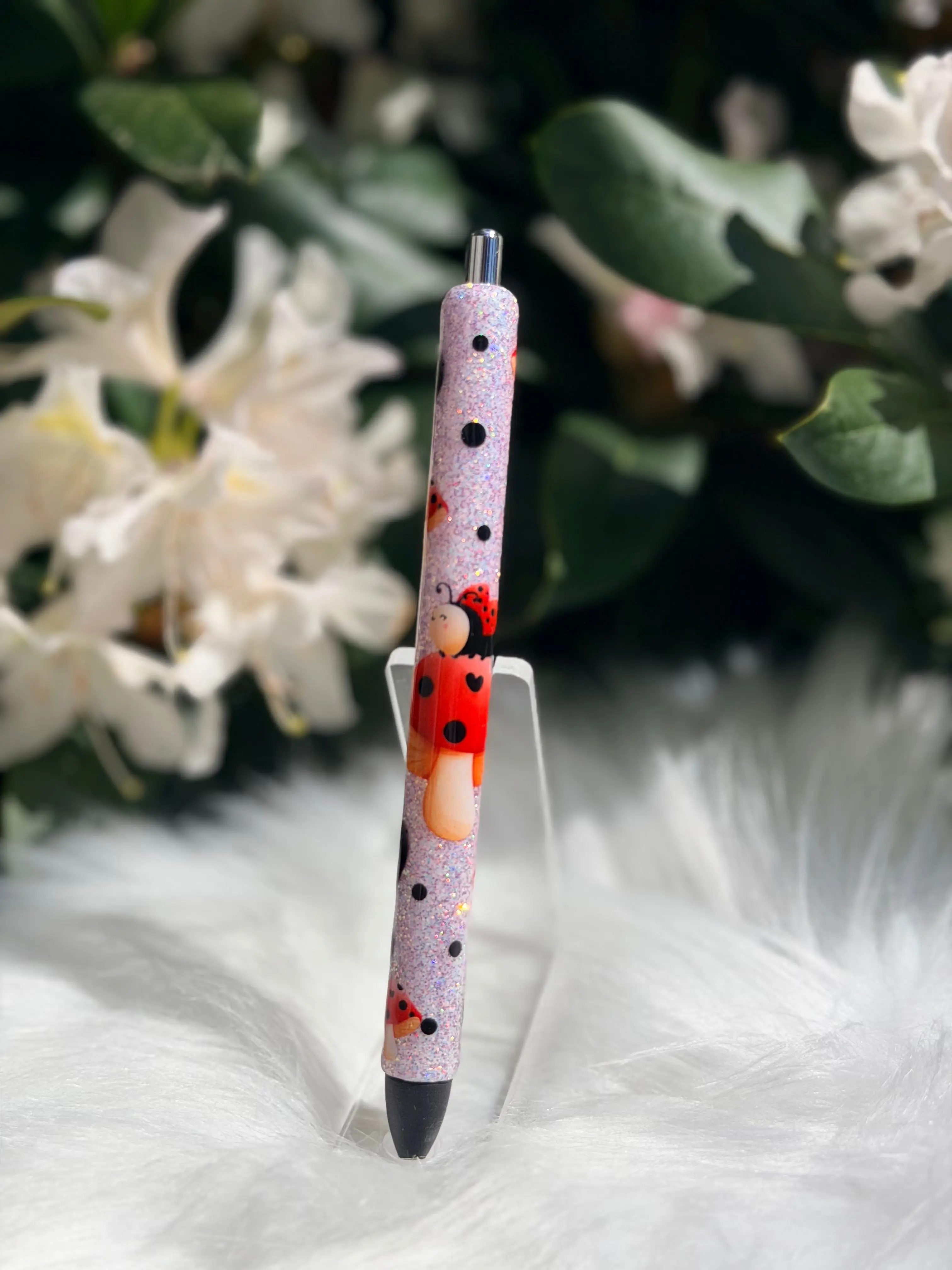 Lady Bug Mushroom Gel Pen 106