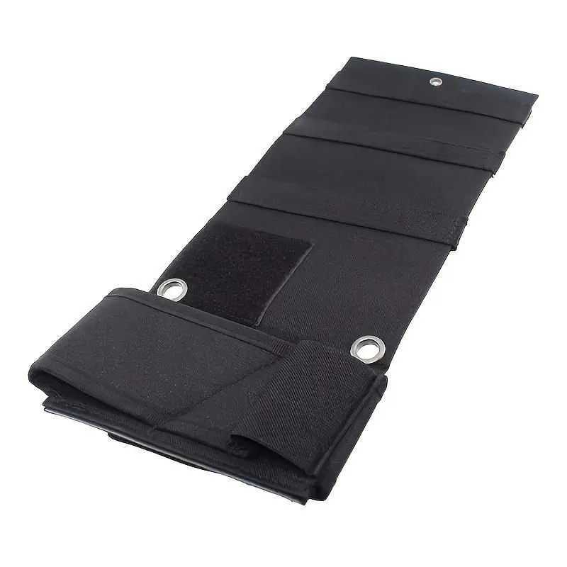 Concealed Heavy Duty Gun Holster Nylon Under Car Seat Mattress Bedside Bracket for Safe Storage with Secure Zipper Closure