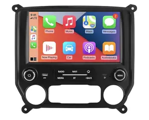 Android 13 Car radio for Chevy Silverado & GMC Sierra 2014–2018 | Wireless CarPlay & Android Auto | Bluetooth Touchscreen Radio