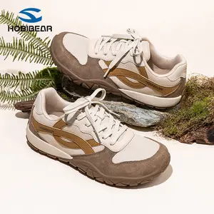 HOBIBEAR Wide-Head Shoes for Spring/Autumn: Durable Casual Shoes, Lightweight Hiking Wide-Fit Footwear, Comfortable for Wide Foot Pads, Suitable for Everyday Wear