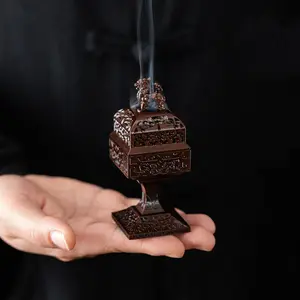 1pcs Pi Xiu Wealth Incense Burner Incense Holder - Alloy Feng Shui Decorative Item, Suitable for Meditation, Yoga, Home Decor, New Year Gifts, and Desktop Ornaments