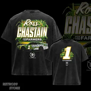 Ross Chastain #1  NASCAR  T-Shirt,Ross Chastain graphic T-Shirt, Racing Unisex Tee,Sport Car Shirt,Cotton Menswear, men gifts, vacation outfits,good graphic tees, Soft Cotton T-Shirt for Off-Road Enthusiasts, Menswear, Streetwear