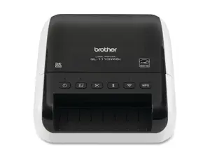 Brother QL-1110NWB Desktop Direct Thermal Monochrome Label Printer Brother QL-1110NWB Desktop Direct Thermal Monochrome Label Printer