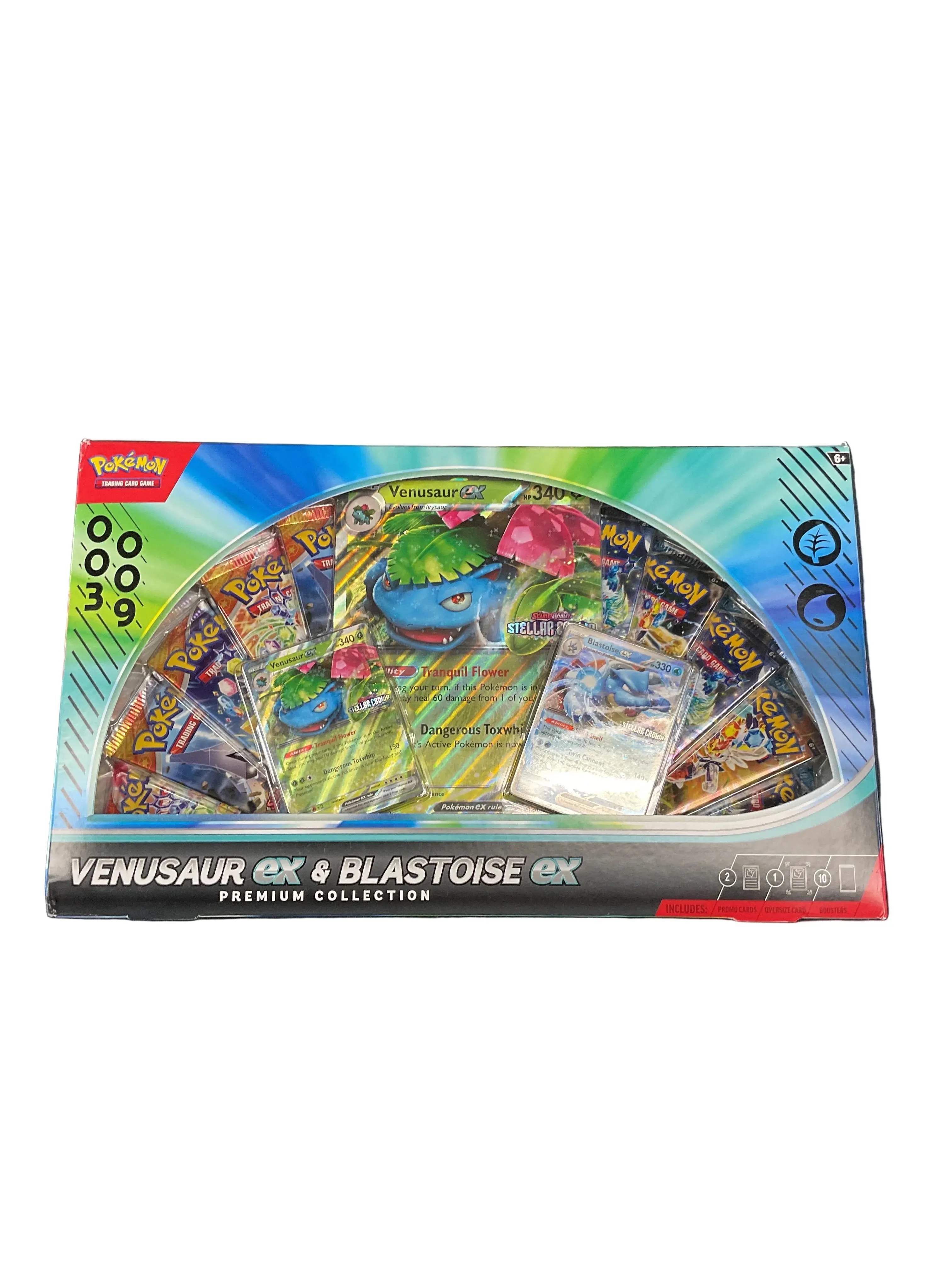 Pokémon TCG: Venusaur ex & Blastoise ex Premium Collection