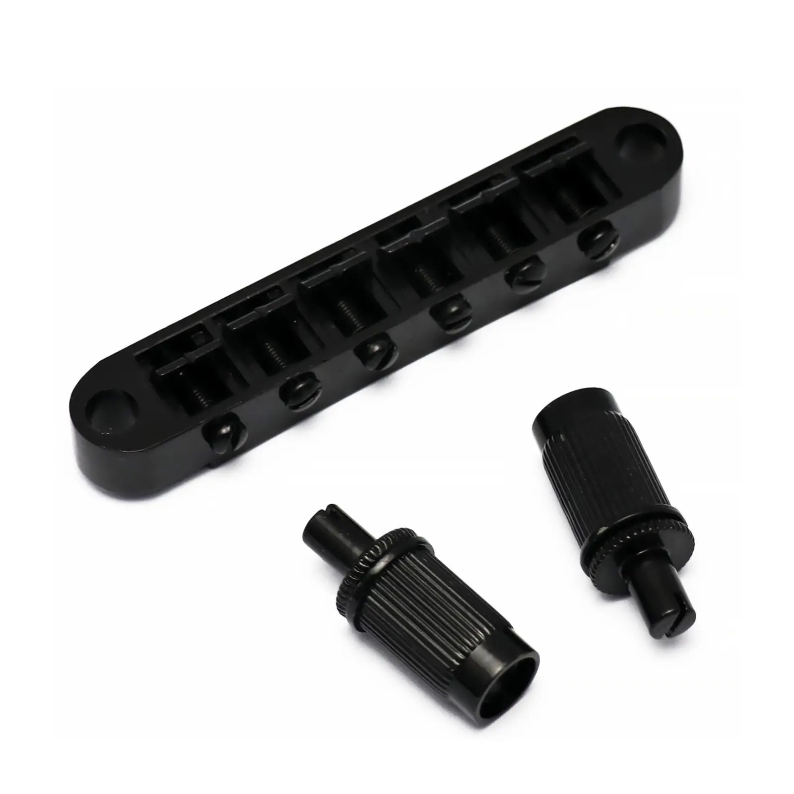 Tune-O-Matic Guitar Bridge Tailpiece forLes Paul LP SG Style Electric Guitar BK