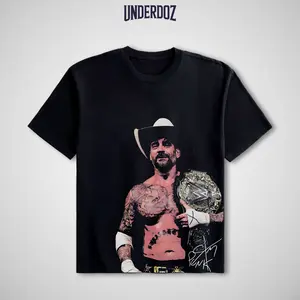 CM PUNK TEE, CM Punk WWE Fans Shirt, CM Punk WWE Tee, Unisex Graphic For WWE Fans Clothing, CM Punk Fans, Menswear Cotton Crewneck Clothes Top