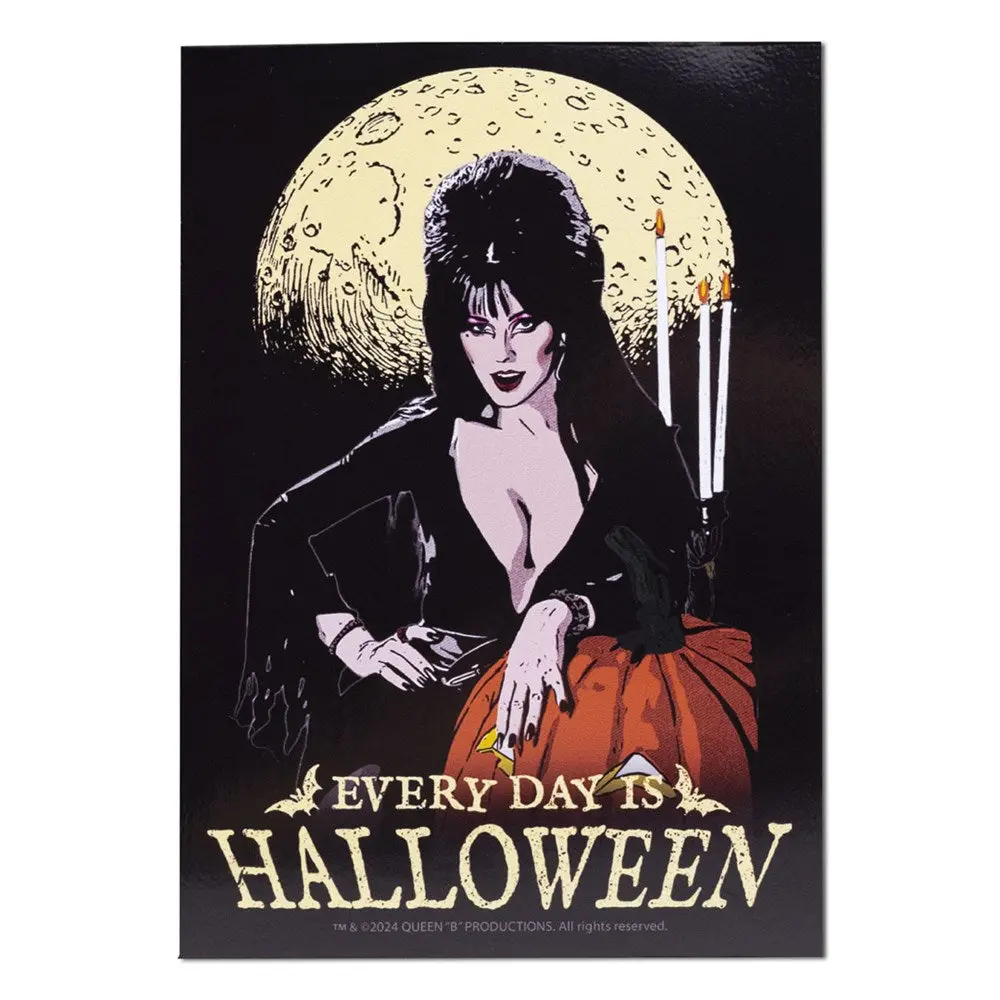 Elvira Every Day Is Halloween Sticker