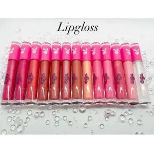 Playbabe Lip Gloss - Shiny Sparkly Formula with Vanilla Scent - Non-Sticky, Convenient Applicator Brush - Perfect for Any Occasion - Makeup, Lipstick  Cosmetic