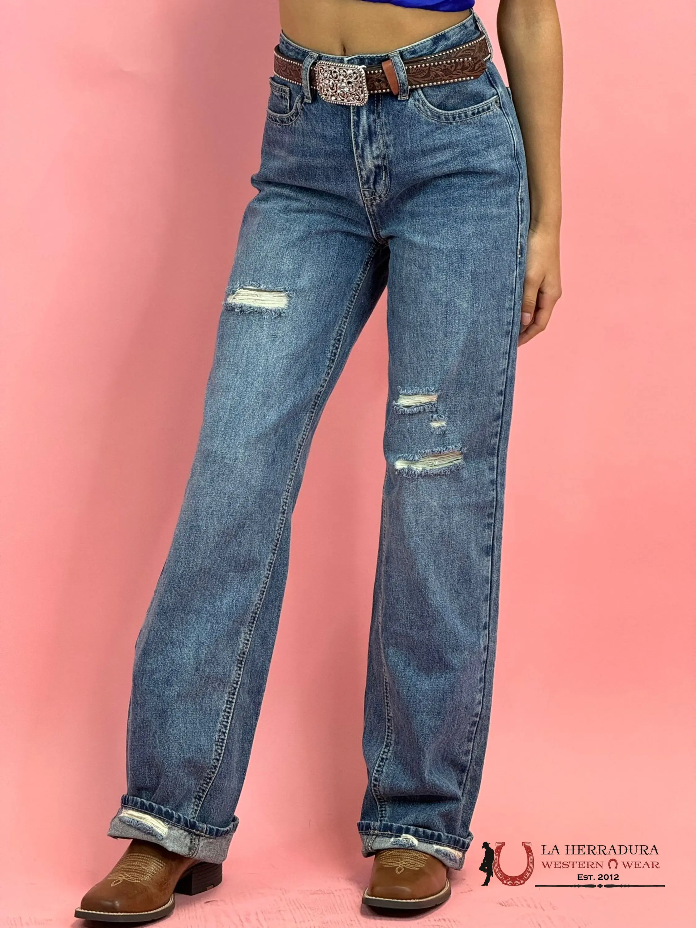 ROCK&ROLL MEDIUM VINTAGE INSIDE INSERT RELAXED FLARE BW6HD02992