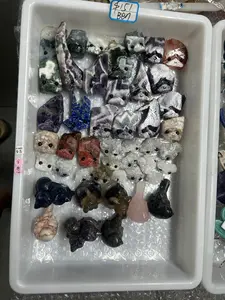 multiple crystal carvings and DIY charms